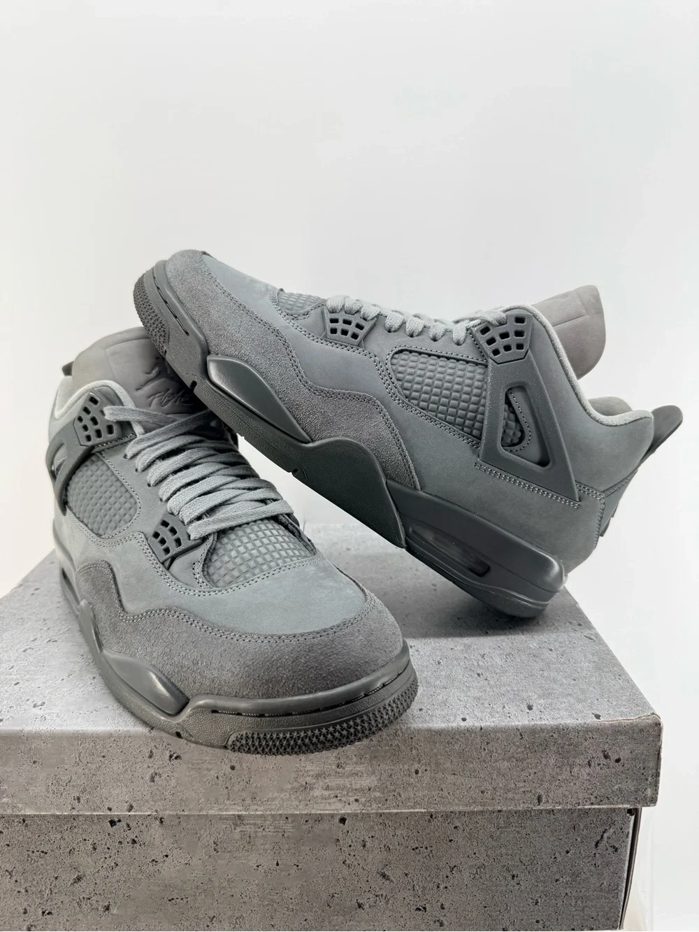 Jordan 4 Paris Olympic Wet Cement Size 10M
